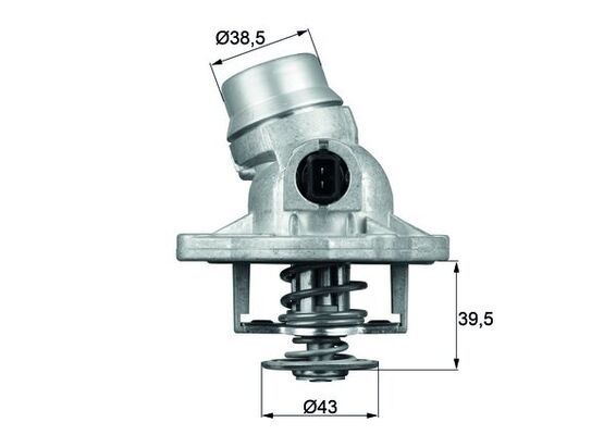 Termostat, płyn chłodzący MAHLE TM12105