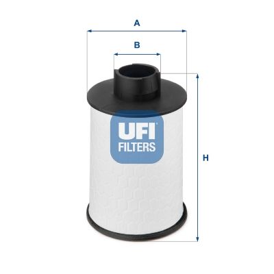 Filtr paliwa UFI 60.h2o.00