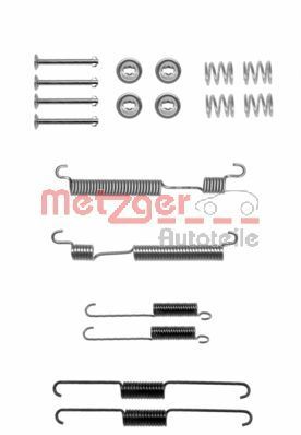Zestaw akcesoriów, szczęki hamulcowe METZGER 105-0824