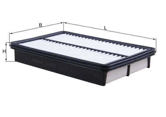 Filtr powietrza MAHLE LX4143