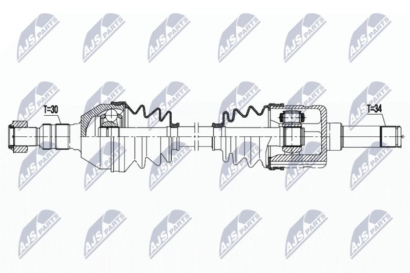 Wał napędowy NTY NPW-PL-111