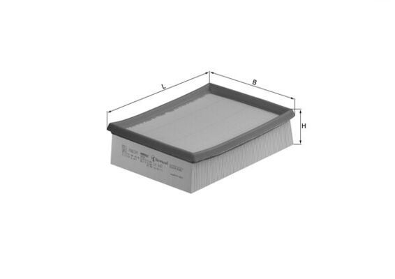 Filtr powietrza KNECHT LX 642