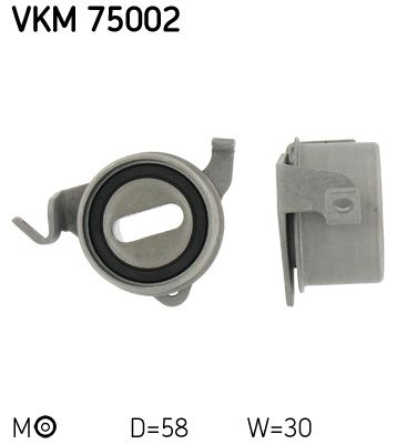 Rolka napinacza, pasek rozrządu SKF VKM75002