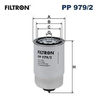 Filtr paliwa FILTRON pp 979/2