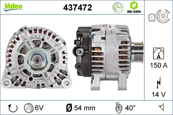 Alternator VALEO 437472