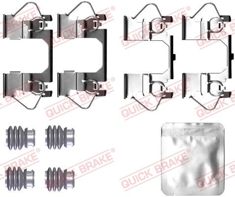 Zestaw akcesoriów, klocki hamulcowe QUICK BRAKE 109-0116
