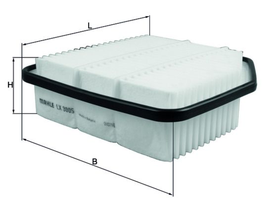 Filtr powietrza KNECHT LX 3005