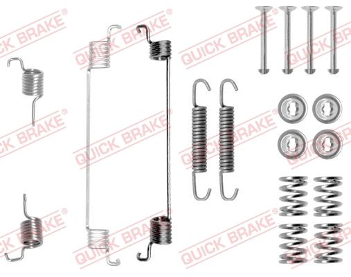 Zestaw akcesoriów, szczęki hamulcowe QUICK BRAKE 105-0672