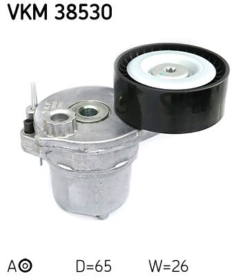 Rolka napinacza, pasek klinowy wielorowkowy SKF vkm 38530