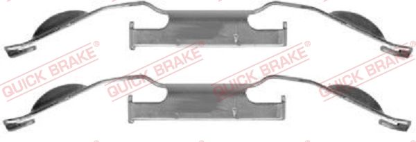 Zestaw akcesoriów, klocki hamulcowe QUICK BRAKE 109-1221