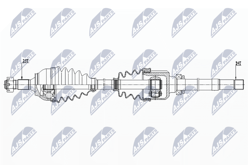 Wał napędowy NTY NPW-CT-079