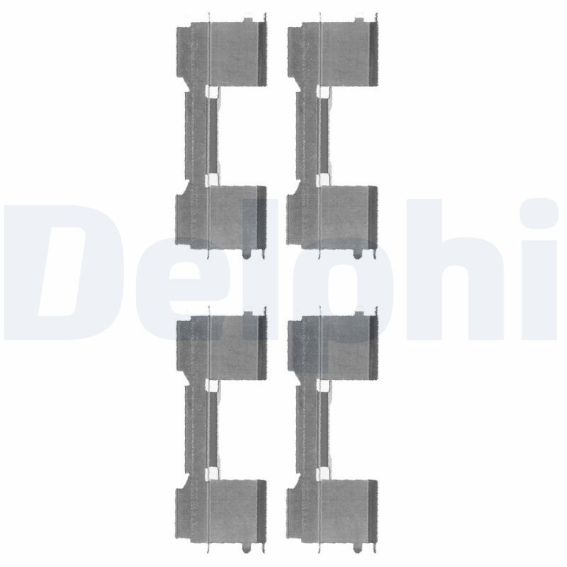 Zestaw akcesoriów, klocki hamulcowe DELPHI LX0478