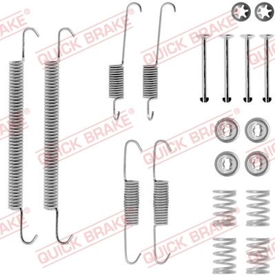 Zestaw akcesoriów, szczęki hamulcowe QUICK BRAKE 105-0707