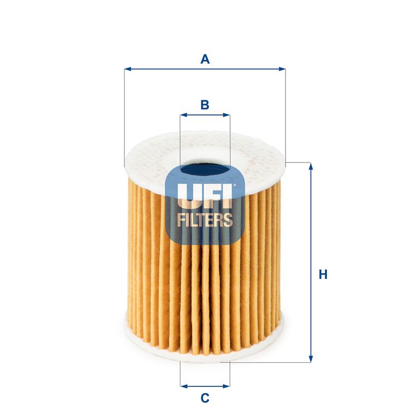 Filtr oleju UFI 25.035.00