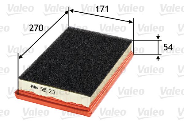 Filtr powietrza VALEO 585213