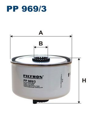 Filtr paliwa FILTRON pp 969/3