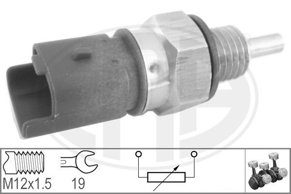 Czujnik, temperatura płynu chłodzącego ERA 330624