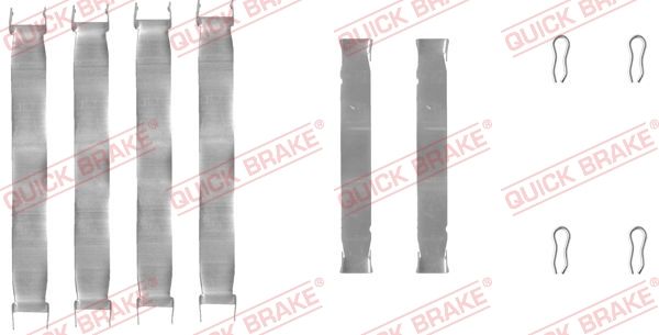 Zestaw akcesoriów, klocki hamulcowe QUICK BRAKE 109-0937