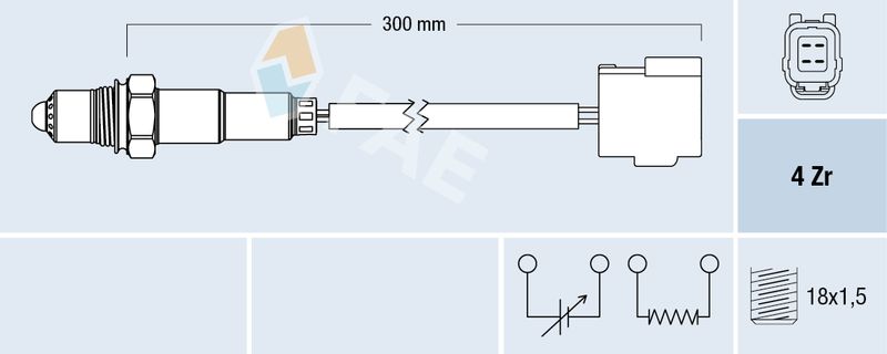 Sonda lambda FAE 77261