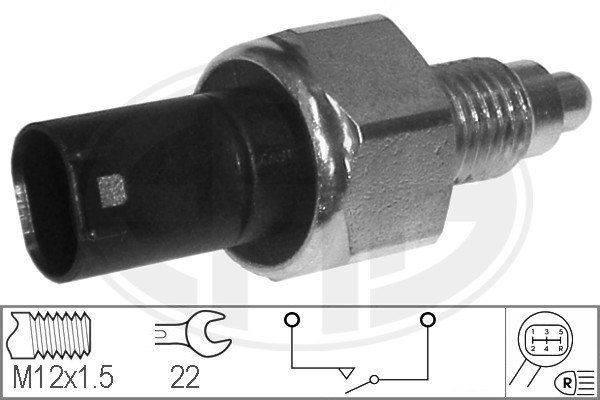 Przełącznik, światło cofania ERA 330504