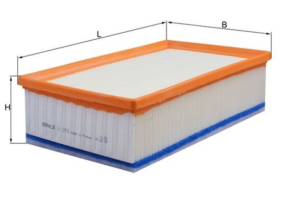 Filtr powietrza KNECHT LX 2996