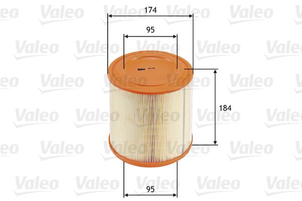 Filtr powietrza VALEO 585740
