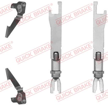 Zestaw nastawiacza, hamulec bębnowy QUICK BRAKE 110 53 001