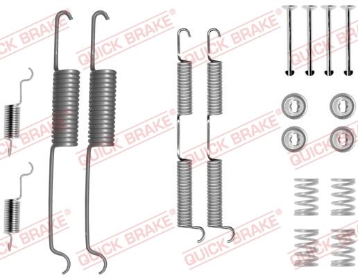 Zestaw akcesoriów, szczęki hamulcowe QUICK BRAKE 105-0727