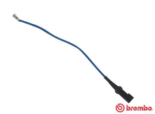 Styk ostrzegawczy, zużycie okładzin hamulcowych BREMBO A 00 501