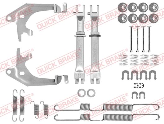 Zestaw akcesoriów, szczęki hamulcowe QUICK BRAKE 105-0698S
