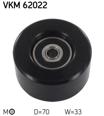 Rolka napinacza, pasek klinowy wielorowkowy SKF VKM 62022