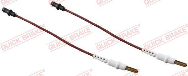 Styk ostrzegawczy, zużycie okładzin hamulcowych QUICK BRAKE ws 0208 a