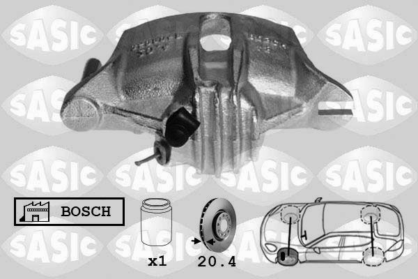 Zacisk hamulca SASIC 6500004