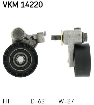 Rolka napinacza, pasek rozrządu SKF vkm 14220