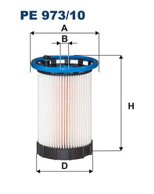 Filtr paliwa FILTRON pe 973/10