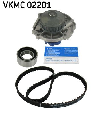 Pompa wody + zestaw paska rozrządu SKF VKMC02201