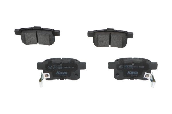 Zestaw klocków hamulcowych, hamulce tarczowe KAVO PARTS KBP-2044
