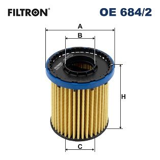 Filtr oleju FILTRON OE684/2