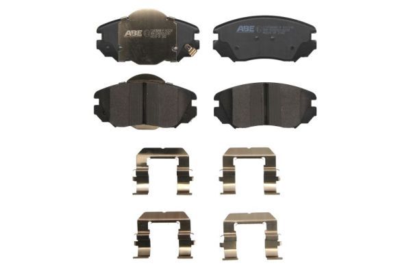 Zestaw klocków hamulcowych, hamulce tarczowe ABE C1X038ABE-P