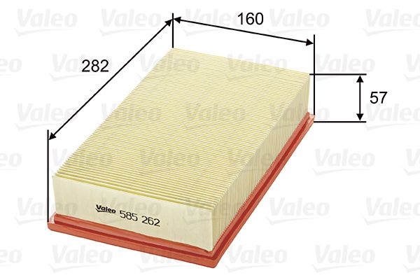 Filtr powietrza VALEO 585262