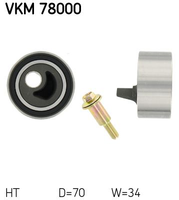 Rolka napinacza, pasek rozrządu SKF VKM 78000
