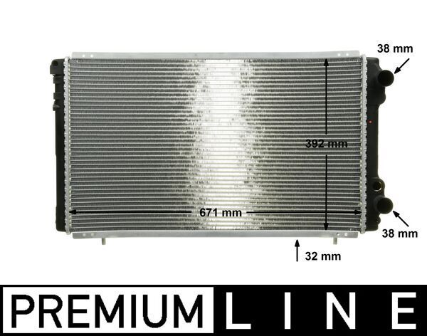 Chłodnica, układ chłodzenia silnika MAHLE CR474000P
