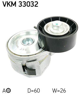 Rolka napinacza, pasek klinowy wielorowkowy SKF VKM 33032