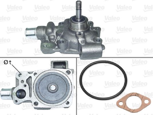 Pompa wody, chłodzenie silnika VALEO 506879