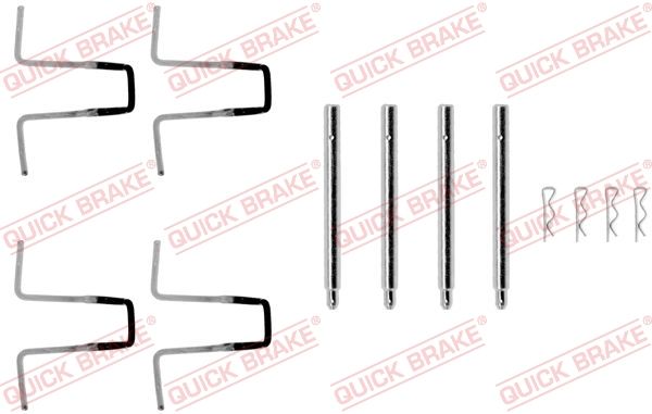 Zestaw akcesoriów, klocki hamulcowe QUICK BRAKE 109-0977
