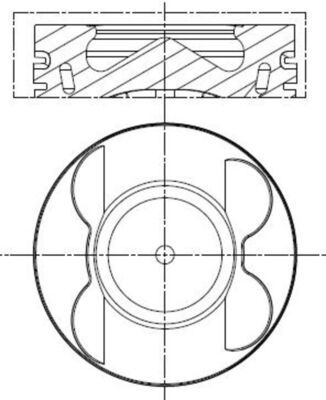 Tłok MAHLE 001PI00190000