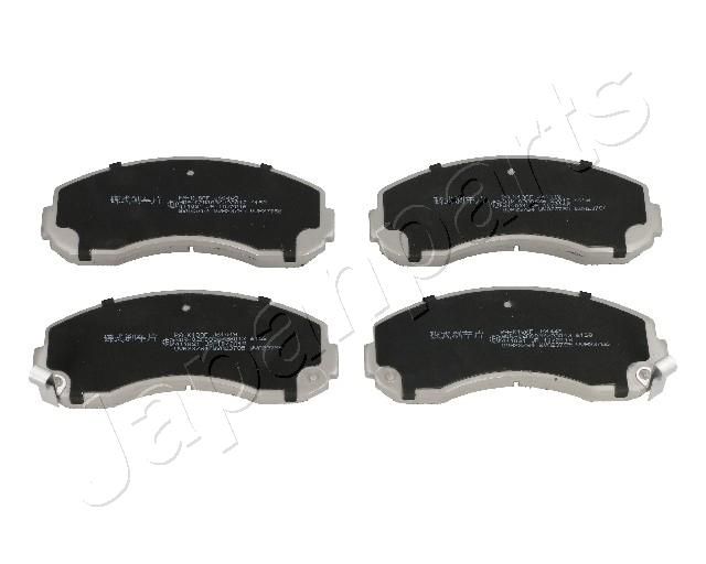 Zestaw klocków hamulcowych, hamulce tarczowe JAPANPARTS PA-K18AF