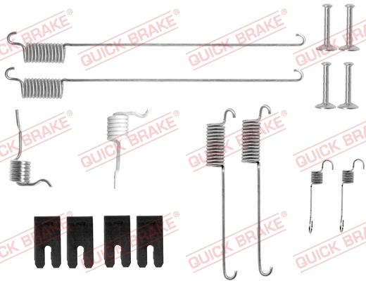 Zestaw akcesoriów, szczęki hamulcowe QUICK BRAKE 105-0829