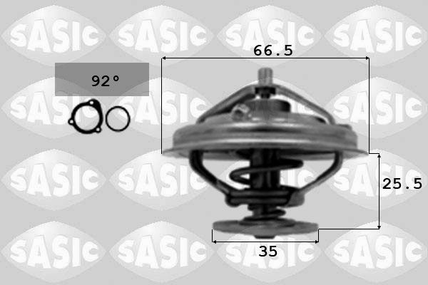 Termostat, płyn chłodzący SASIC 3306075