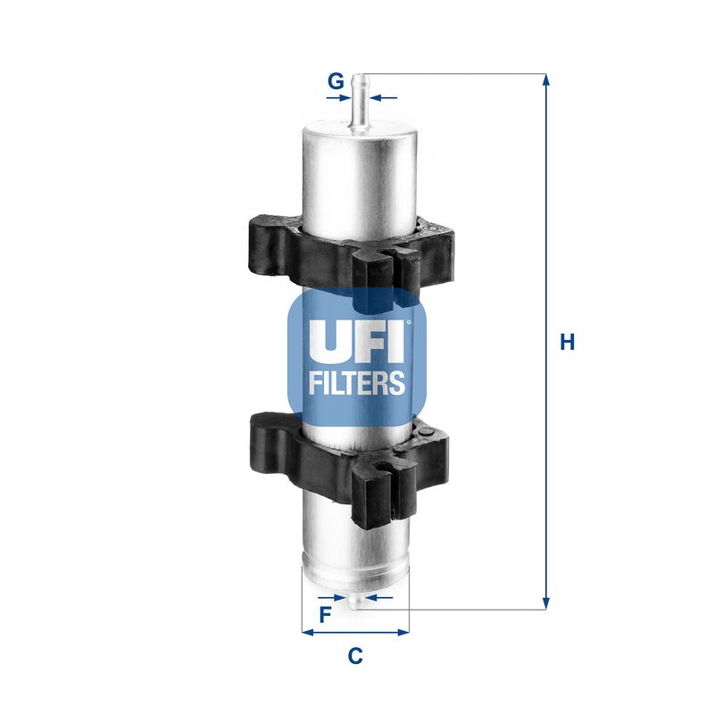 Filtr paliwa UFI 31.824.00
